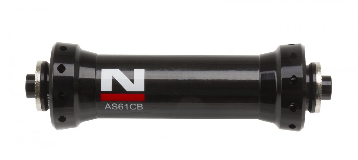 Novatec Voornaaf As61cb Racefiets Carbon Zwart