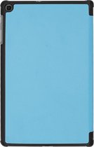 Samsung Galaxy Tab A 10.1 2019 Hoesje Book Case Hoes Cover Licht Blauw