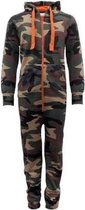 Camouflage Onesie Kind maat 160 – onesie kinderen – onesie jongens - onesie meisjes – Huispak