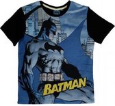 Batman zwart shirt maat 98 - 3 jaar