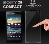 Man & Wood Screenprotector / Schermbescherming ECHT GEHARD GLAS (Tempered Glass) - Sony Xperia Z5 Compact