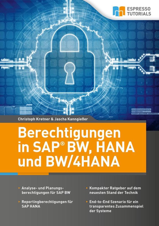 Berechtigungen in SAP BW, HANA und BW/4HANA - cover