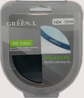 Green.L Grijsfilter ND4 (2 stops) Grijsfilter 62 mm