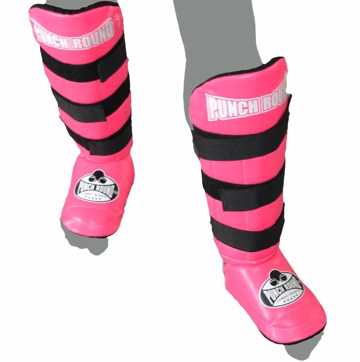 PunchR Kickboks Scheenbeschermers XPR Flex Roze - XS