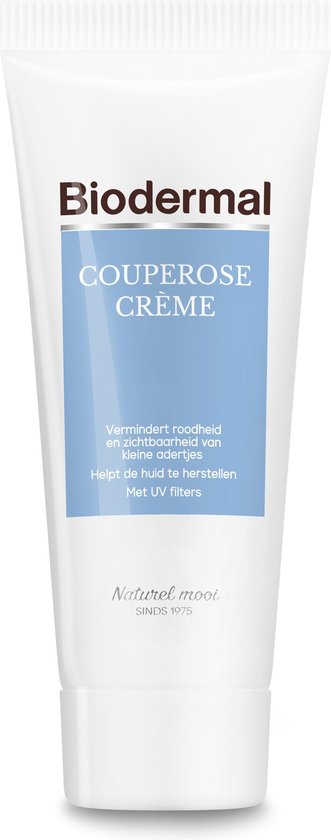 Biodermal Couperose Dagcrème -  Voorkomt zichtbaarheid rosacea - 30ml - Biodermal