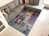 Flycarpets Burano Vintage Patchwork Vloerkleed - 120x160cm - Multi