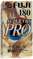FUJI - PRO SE-180 - SUPER VHS PRO - bande vidéo