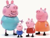 Peppa Pig Familie - Complete Gezin Peppa Pig - 4 stuks