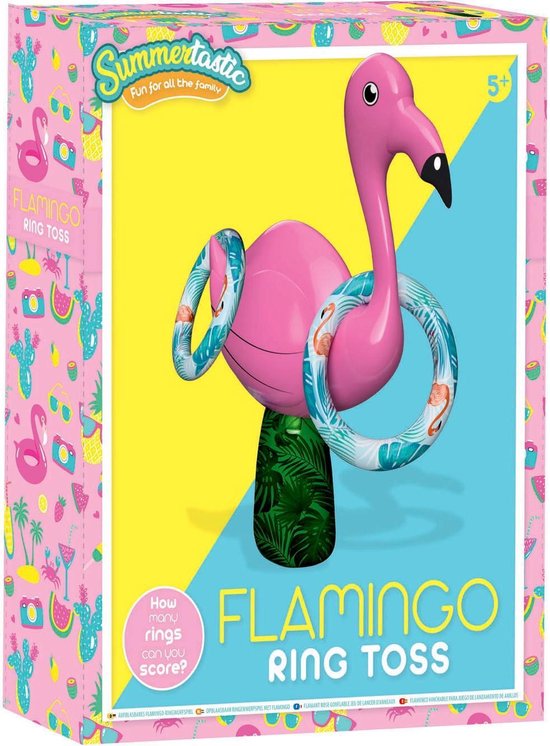 Opblaasbaar Ringwerpspel Flamingo | bol.com