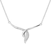 The Jewelry Collection Ketting 1,5 mm 42 + 3 cm - Zilver