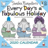 2020 Every Days a Fabulous Holiday Wall Calendar
