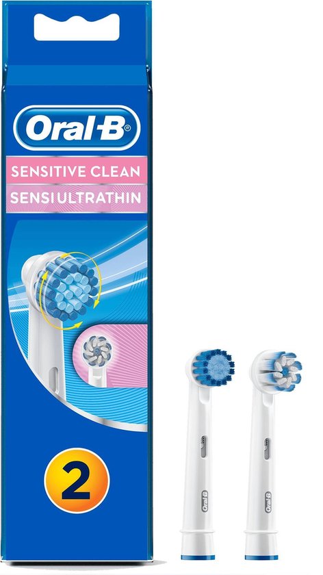 Oral-B Brossettes - 1 Sensitive Clean Et 1 Sensi Ultrathin | bol.com