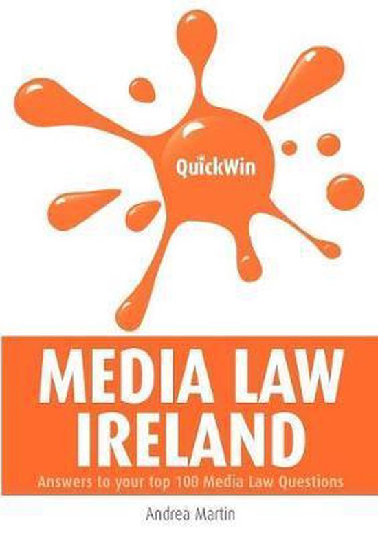Quick Win Media Law 9781904887461 Andrea Martin Boeken