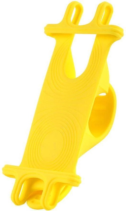 Fietshouder Universeel Elastisch - shockproof - geel