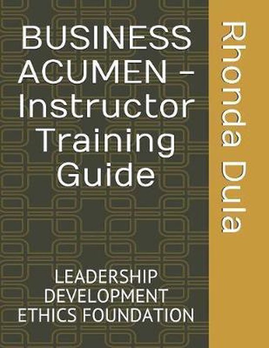 Leadership Development Ethics Foundation- BUSINESS ACUMEN -  ... - cover