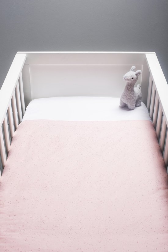 Laken 75x100cm Mini dots blush pink