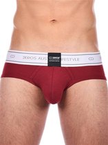 2Eros Core Series 2 Brief Underwear Cabernet | Ondergoed Heren | Ondergoed Mannen | Heren Ondergoed | Heren Onderbroeken | Mannen Slip | Heren Slip