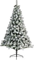Kunst kerstboom Imperial pine -  220 tips - met sneeuw - 120 cm