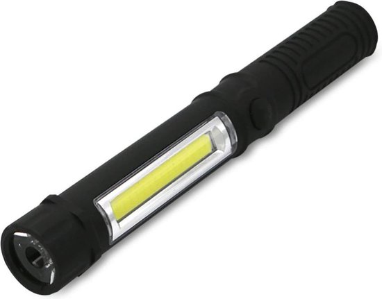 binnen koppeling Schrijft een rapport Zaklamp - LED Flashlight - Mini Zaklamp - Magneet - Lamp - 1000 Lumen |  bol.com