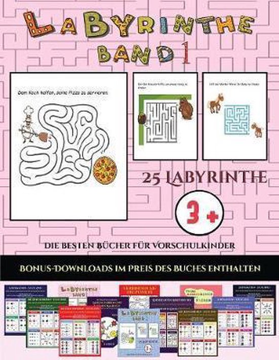 Die besten B cher f r Vorschulkinder (Labyrinthe - Band 1) - cover