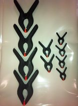 10 Delige set | Marktklemmen | Zeilklemmen |Lijmklemmen