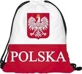 Polen rugtas met rijgkoord