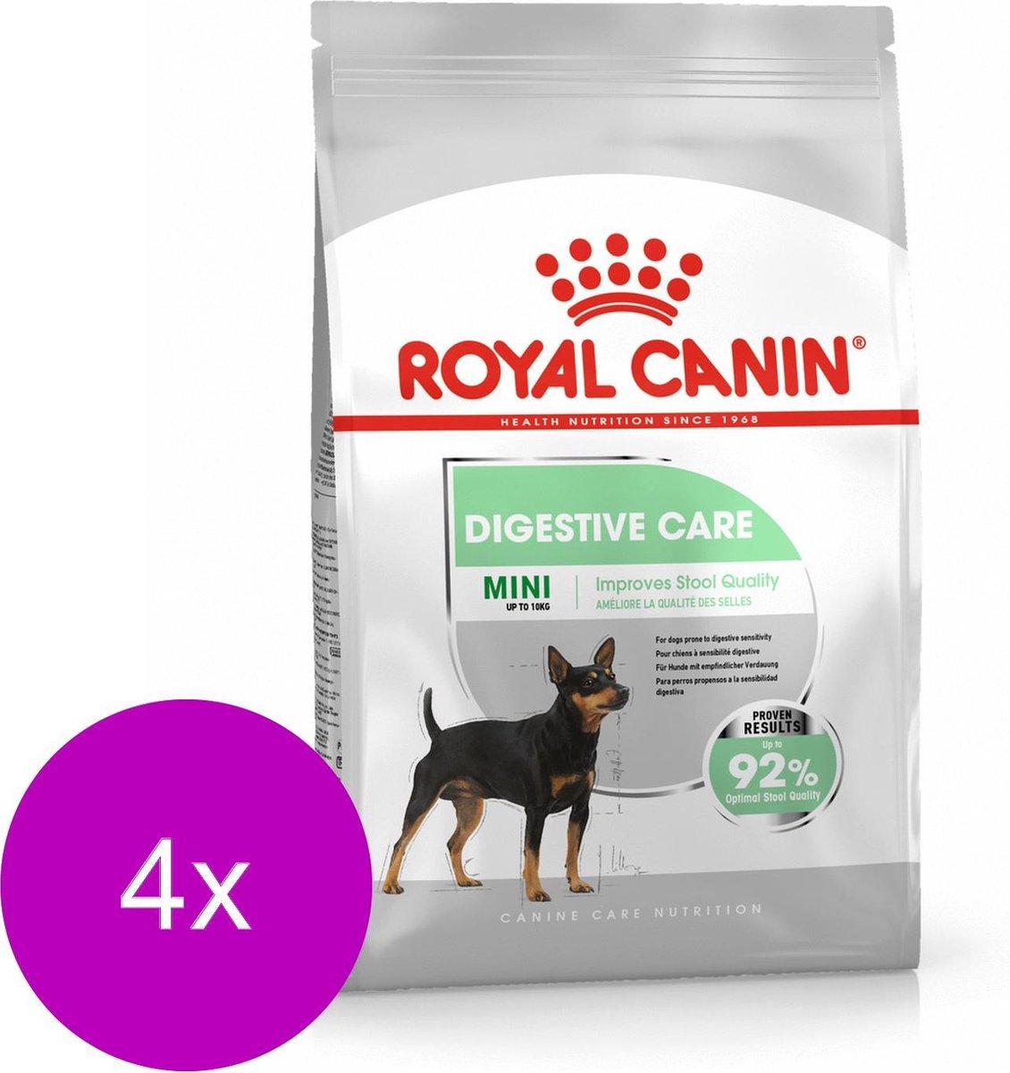 Royal Canin Ccn Digestive Care Mini - Hondenvoer - 4 x 3 kg
