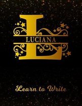 Luciana Learn To Write