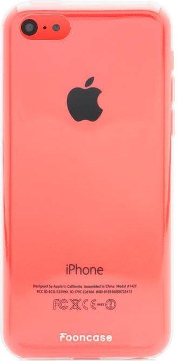 iPhone 5C hoesje TPU Soft Case - Back Cover - Transparant