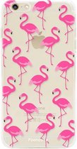 iPhone 6 Plus hoesje TPU Soft Case - Back Cover - Flamingo