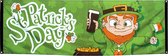 Boland - Polyester banner St Patrick's Day - Geen thema