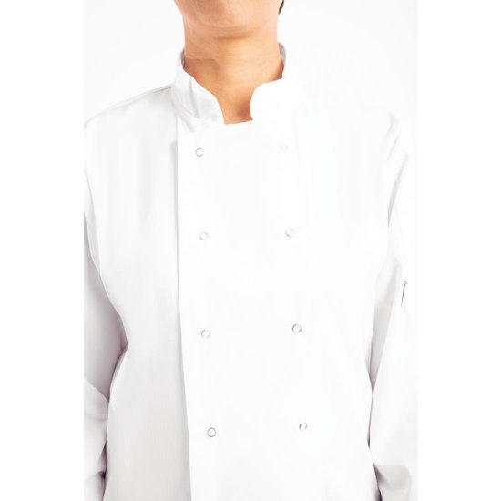 Whites Chefs Clothing Koksbuis Vegas Lange Mouw Wit ( Maat M ) - Whites Chefs Clothing