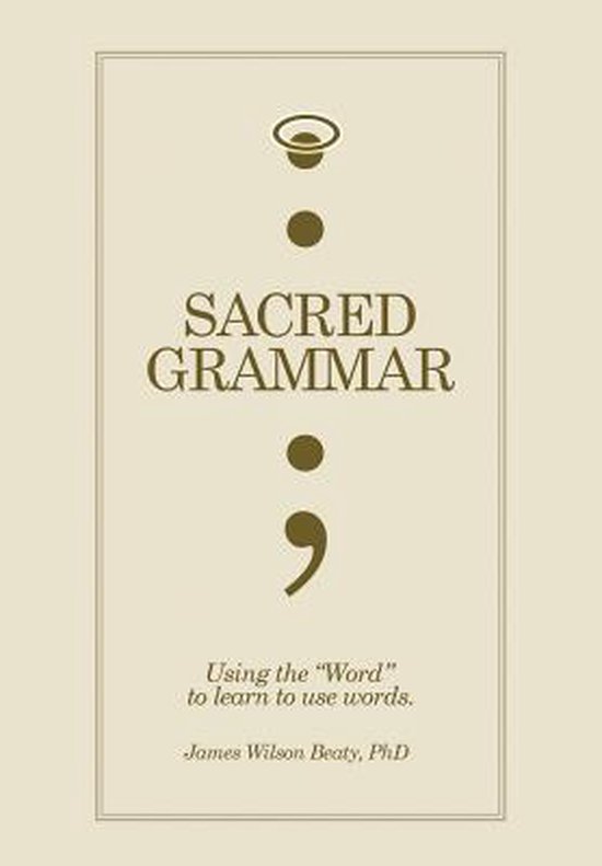 Sacred Grammar - cover