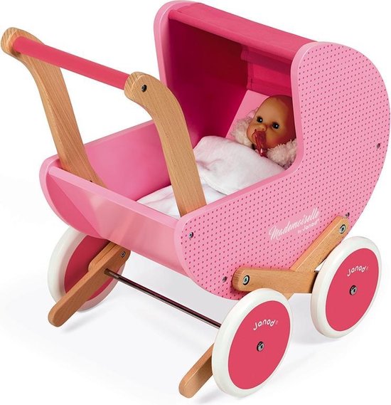 Janod Mademoiselle - Poppenwagen | bol.com