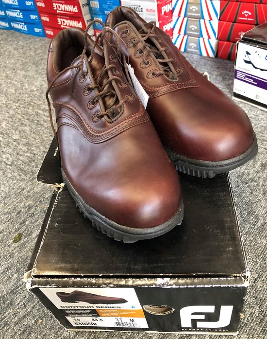 Footjoy Contour series golfschoenen bruin maat 44.5 | bol.com