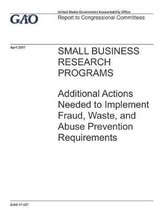 Small Business Research Programs
