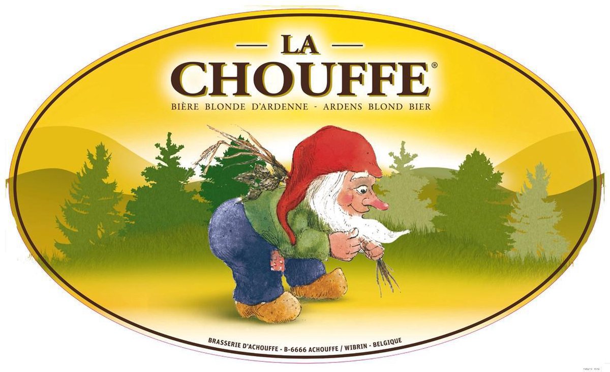 La Chouffe bierglazen 2 stuks 33cl. | bol.com