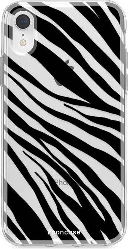 toren Bewolkt etiquette iPhone XR hoesje TPU Soft Case - Back Cover - Zebra print | bol.com