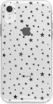 iPhone XR hoesje TPU Soft Case - Back Cover - Stars / Sterretjes