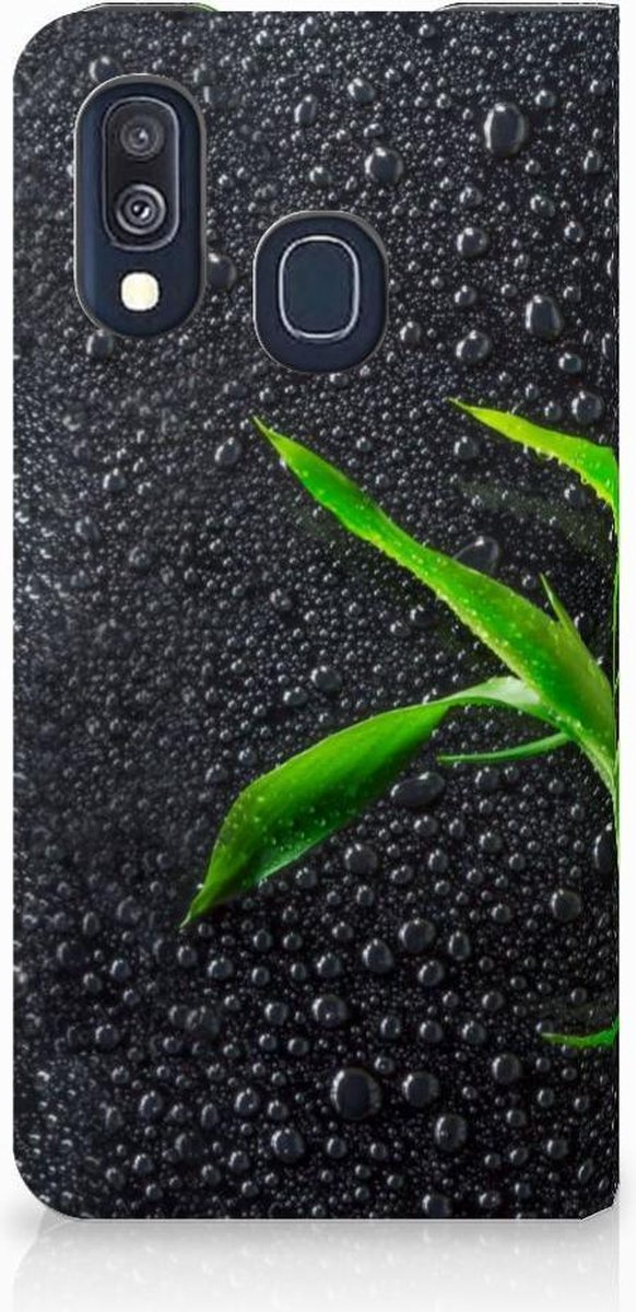 Samsung Galaxy A40 Smart Cover Orchidee