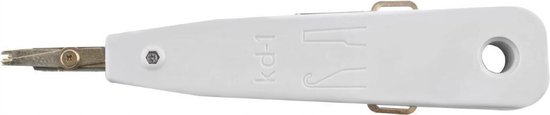 Kit de testeur de réseau - Testeur de câble RJ45 / RJ12 / RJ11 / Cat5 / Cat5e / Cat6 / UTP avec outil de sertissage et outil LSA - Test de connexion téléphonique et Internet - Avec étui de rangement