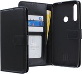 Huawei P Smart Z Bookcase hoesje - CaseBoutique - Effen Zwart - Kunstleer