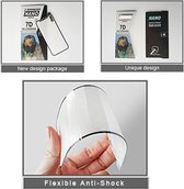 Samsung Galaxy A60 7D Flexible anti-shock soft glass Screenprotector- Nano flexibel Glas bescherming