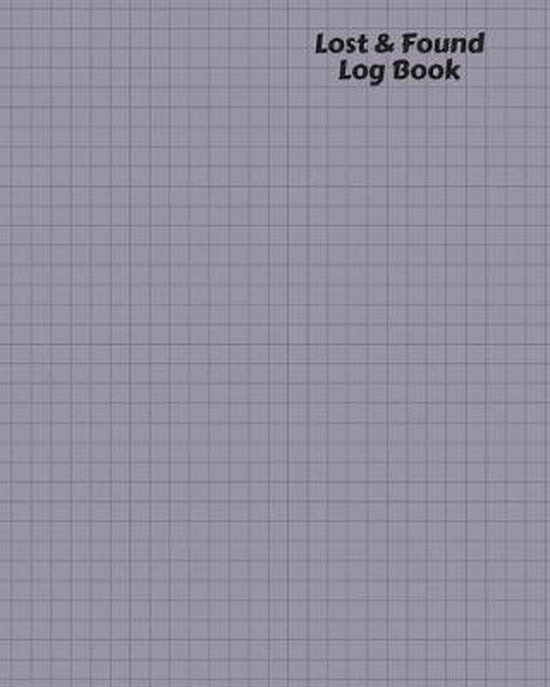 Lost & Found Log Book, Divine Stationaries 9781981582143 Boeken