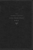 The NKJV, Charles F. Stanley Life Principles Bible, 2nd Edition, Leathersoft, Black, Thumb Indexed, Comfort Print