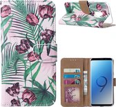 Hoesje voor Samsung Galaxy S8 Plus G955 - Book Case - Tulpen