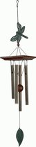 Nature's Melody 62cm long carillon à vent libellule - Soundpipes accordées - couleur bronze