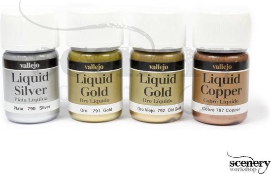 Model Color: Liquid Gold Set (4)