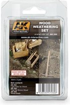 Wood Weathering Set - 3x35ml - AK260