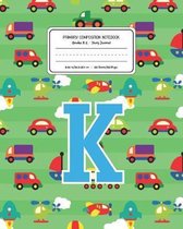 Primary Composition Notebook Grades K-2 Story Journal K